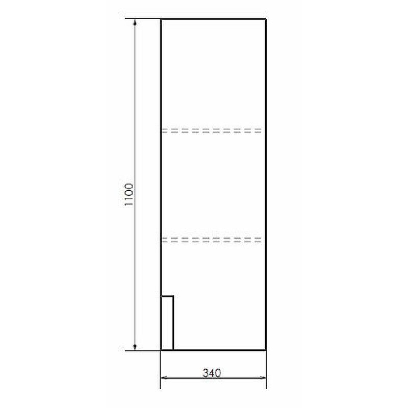 Шкаф пенал Comforty Кельн 35 00004149530 подвесной Дуб темный, купить, цена, заказать, магазин, доставка, скидка, промокод, купить, цена, заказать, магазин, доставка, скидка, промокод