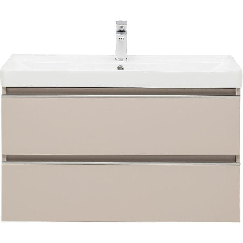 Тумба под раковину Aquanet Вега 90 329586 подвесная Бежевая, купить, цена, заказать, магазин, доставка, скидка, промокод, купить, цена, заказать, магазин, доставка, скидка, промокод