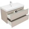 Тумба под раковину Aquanet Вега 90 329586 подвесная Бежевая, купить, цена, заказать, магазин, доставка, скидка, промокод, купить, цена, заказать, магазин, доставка, скидка, промокод