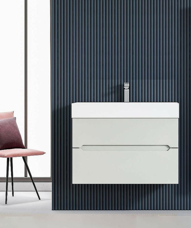 Тумба с раковиной Orka Malta 80 5001474 подвесная Кашемировая матовая, купить, цена, заказать, магазин, доставка, скидка, промокод, купить, цена, заказать, магазин, доставка, скидка, промокод