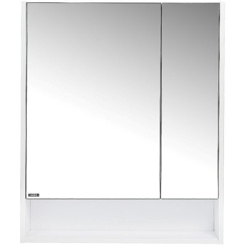 Зеркальный шкаф VIANT Мальта 70 VMAL70BEL-ZSH Белый шелк, купить, цена, заказать, магазин, доставка, скидка, промокод, купить, цена, заказать, магазин, доставка, скидка, промокод