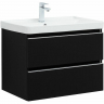 Тумба под раковину Aquanet Вега 70 329596 подвесная Черная матовая, купить, цена, заказать, магазин, доставка, скидка, промокод, купить, цена, заказать, магазин, доставка, скидка, промокод