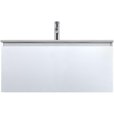 Тумба под раковину Art&Max Latina 100 AM-Latina-1000-1C-SO-BM подвесная Белая матовая