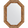 Зеркало Evoform Octagon 55x75 BY 7153 в багетной раме - Виньетка античная бронза 85, купить, цена, заказать, магазин, доставка, скидка, промокод, купить, цена, заказать, магазин, доставка, скидка, промокод