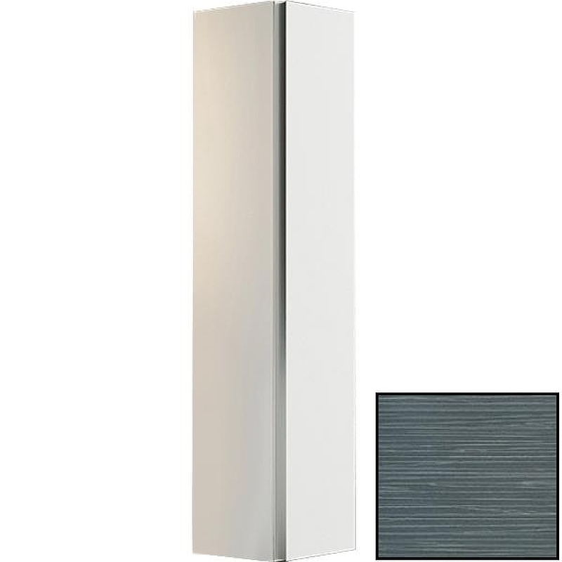 Шкаф пенал SanVit Авеню 32 pavenu с фактурой под дерево подвесной Шелк Сталь, купить, цена, заказать, магазин, доставка, скидка, промокод, купить, цена, заказать, магазин, доставка, скидка, промокод