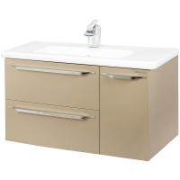 Тумба под раковину Bellezza Луиджи 105 4639218000456 подвесная Капучино, купить, цена, заказать, магазин, доставка, скидка, промокод, купить, цена, заказать, магазин, доставка, скидка, промокод