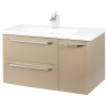 Тумба под раковину Bellezza Луиджи 105 4639218000456 подвесная Капучино, купить, цена, заказать, магазин, доставка, скидка, промокод, купить, цена, заказать, магазин, доставка, скидка, промокод