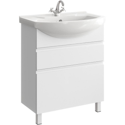 Тумба под раковину Aqwella Rodos 75 ROD01072N Белая