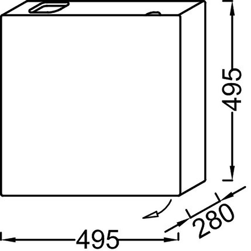 Тумба под раковину Jacob Delafon Terrace 50 EB1178-M61 подвесная Черная матовая, купить, цена, заказать, магазин, доставка, скидка, промокод, купить, цена, заказать, магазин, доставка, скидка, промокод