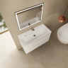 Тумба под раковину AQUAme S3 100 AQM900310WH подвесная цвет Белый глянцевый, купить, цена, заказать, магазин, доставка, скидка, промокод, купить, цена, заказать, магазин, доставка, скидка, промокод