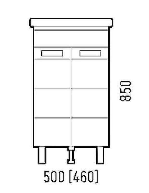 Тумба под раковину Corozo Денвер 50 SD-00000529 Белая, купить, цена, заказать, магазин, доставка, скидка, промокод, купить, цена, заказать, магазин, доставка, скидка, промокод