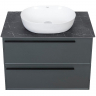 Тумба под раковину La Fenice Elba 90 FNC-01-ELB-G-90-2 подвесная Серая матовая, купить, цена, заказать, магазин, доставка, скидка, промокод, купить, цена, заказать, магазин, доставка, скидка, промокод