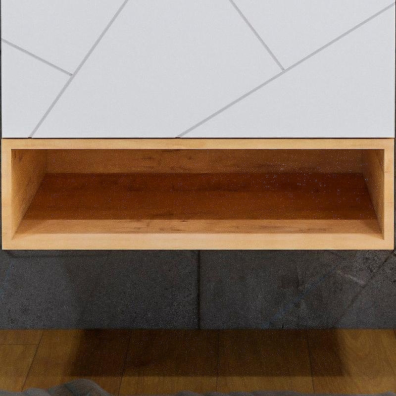 Ниша для тумбы Бриклаер Кристалл 70 4627125415890 Дуб Бунратти, купить, цена, заказать, магазин, доставка, скидка, промокод, купить, цена, заказать, магазин, доставка, скидка, промокод