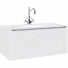 Тумба под раковину Clarberg Elegance 100 EL0110 подвесная Белая, купить, цена, заказать, магазин, доставка, скидка, промокод, купить, цена, заказать, магазин, доставка, скидка, промокод