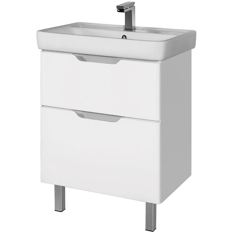 Тумба под раковину Dreja Q Plus 55 99.0008 Белый глянец, купить, цена, заказать, магазин, доставка, скидка, промокод, купить, цена, заказать, магазин, доставка, скидка, промокод