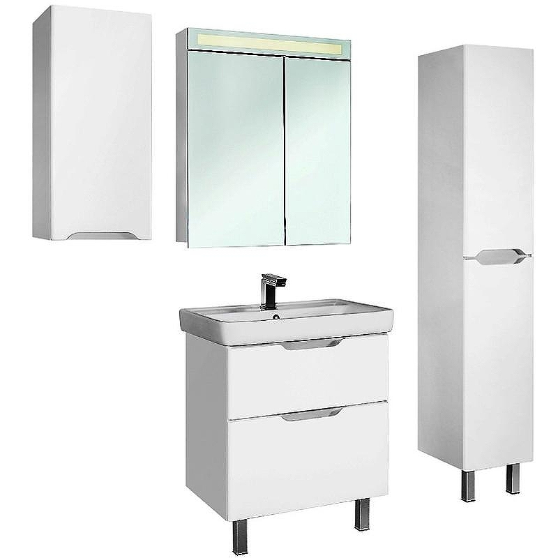 Тумба под раковину Dreja Q Plus 55 99.0008 Белый глянец, купить, цена, заказать, магазин, доставка, скидка, промокод, купить, цена, заказать, магазин, доставка, скидка, промокод