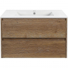 Тумба под раковину Vincea Gio 80 VMC-2G800TO подвесная T.Oak, купить, цена, заказать, магазин, доставка, скидка, промокод, купить, цена, заказать, магазин, доставка, скидка, промокод