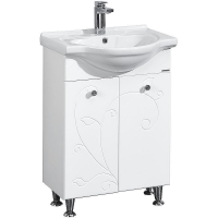 Тумба под раковину Aquaton Лиана 60 1A163101LL010 Белая, купить, цена, заказать, магазин, доставка, скидка, промокод, купить, цена, заказать, магазин, доставка, скидка, промокод