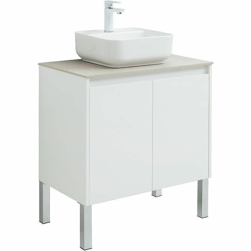 Тумба под раковину Aquanet Nova Lite 75 298850 подвесная Белая глянцевая, купить, цена, заказать, магазин, доставка, скидка, промокод, купить, цена, заказать, магазин, доставка, скидка, промокод