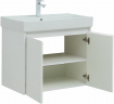 Тумба под раковину Aquanet Nova Lite 75 298850 подвесная Белая глянцевая, купить, цена, заказать, магазин, доставка, скидка, промокод, купить, цена, заказать, магазин, доставка, скидка, промокод