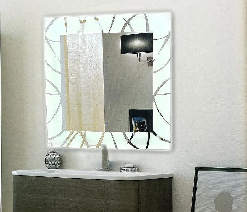 Зеркало Relisan Viva 770х770 Гл000024349 с подсветкой с сенсорным выключателем, купить, цена, заказать, магазин, доставка, скидка, промокод, купить, цена, заказать, магазин, доставка, скидка, промокод