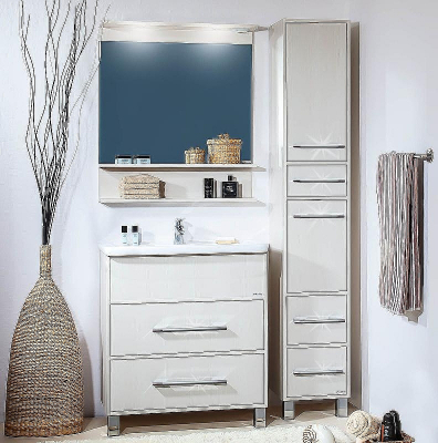 Тумба под раковину Бриклаер Чили 70 4627125415005 Светлая лиственница