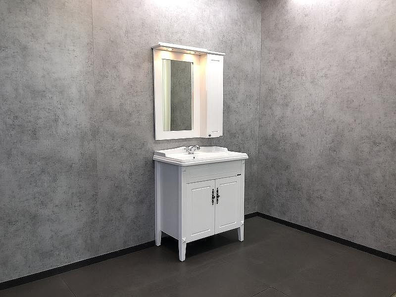 Зеркальный шкаф Comforty Палермо 80 00004139246 Белый глянец, купить, цена, заказать, магазин, доставка, скидка, промокод, купить, цена, заказать, магазин, доставка, скидка, промокод