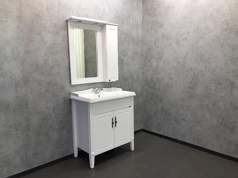 Зеркальный шкаф Comforty Палермо 80 00004139246 Белый глянец, купить, цена, заказать, магазин, доставка, скидка, промокод, купить, цена, заказать, магазин, доставка, скидка, промокод