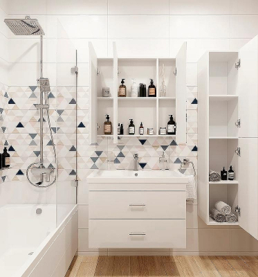 Зеркальный шкаф DIWO Ростов 80 СО-Ро04080-011 Белый