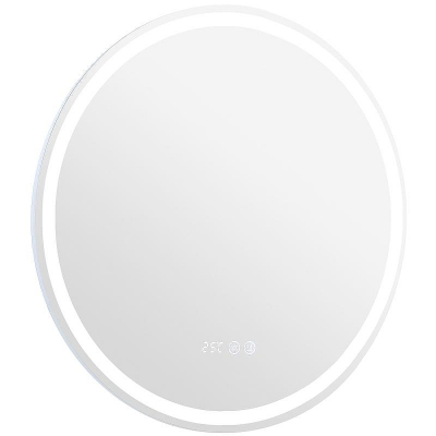 Зеркало Aquanet Оптима 60 304265 с подсветкой с сенсорным выключателем, часами и подогревом