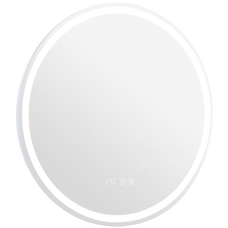 Зеркало Aquanet Оптима 60 304265 с подсветкой с сенсорным выключателем, часами и подогревом, купить, цена, заказать, магазин, доставка, скидка, промокод, купить, цена, заказать, магазин, доставка, скидка, промокод