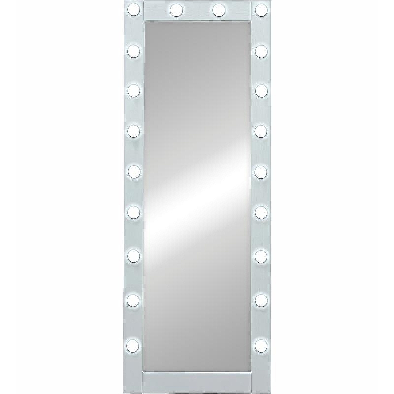 Зеркало Континент 600х1750 ЗГП42 гримерное с подсветкой Белое с механическим выключателем, купить, цена, заказать, магазин, доставка, скидка, промокод, купить, цена, заказать, магазин, доставка, скидка, промокод