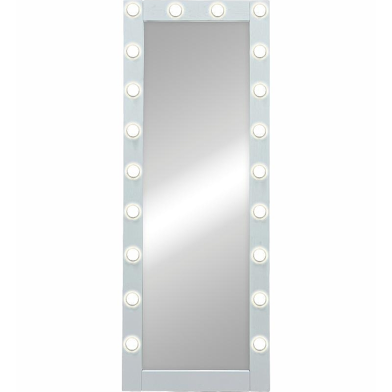 Зеркало Континент 600х1750 ЗГП42 гримерное с подсветкой Белое с механическим выключателем, купить, цена, заказать, магазин, доставка, скидка, промокод, купить, цена, заказать, магазин, доставка, скидка, промокод