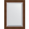 Зеркало Evoform Exclusive 72х52 BY 1127 с фацетом в багетной раме - Орех 65, купить, цена, заказать, магазин, доставка, скидка, промокод, купить, цена, заказать, магазин, доставка, скидка, промокод