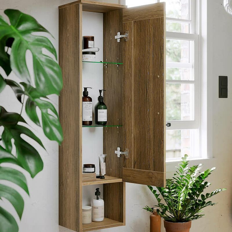 Шкаф пенал Aqwella Craft 30 CRF0503DB подвесной Дуб балтийский, купить, цена, заказать, магазин, доставка, скидка, промокод, купить, цена, заказать, магазин, доставка, скидка, промокод