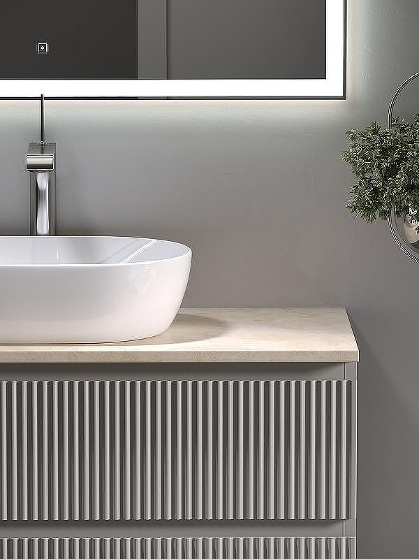 Тумба под раковину Sancos Snob R 100 SNR100CE подвесная Beige Soft, купить, цена, заказать, магазин, доставка, скидка, промокод, купить, цена, заказать, магазин, доставка, скидка, промокод