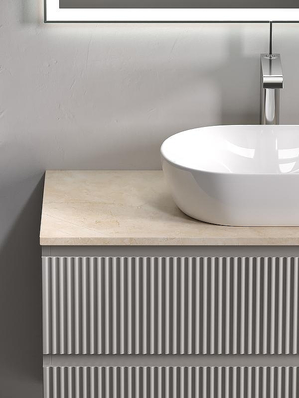 Тумба под раковину Sancos Snob R 100 SNR100CE подвесная Beige Soft, купить, цена, заказать, магазин, доставка, скидка, промокод, купить, цена, заказать, магазин, доставка, скидка, промокод