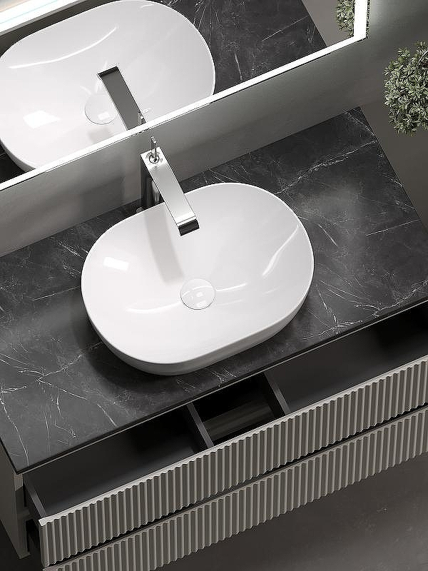 Тумба под раковину Sancos Snob R 100 SNR100CE подвесная Beige Soft, купить, цена, заказать, магазин, доставка, скидка, промокод, купить, цена, заказать, магазин, доставка, скидка, промокод