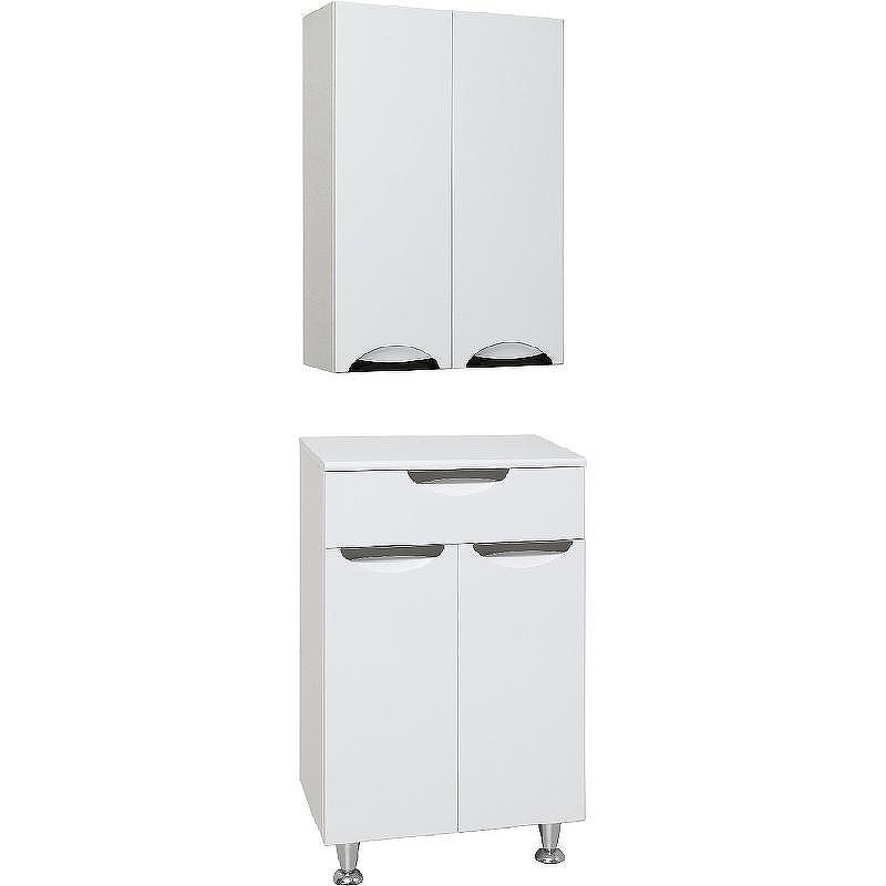 Подвесной шкаф Runo Барселона 50 УТ000002340 Белый, купить, цена, заказать, магазин, доставка, скидка, промокод, купить, цена, заказать, магазин, доставка, скидка, промокод