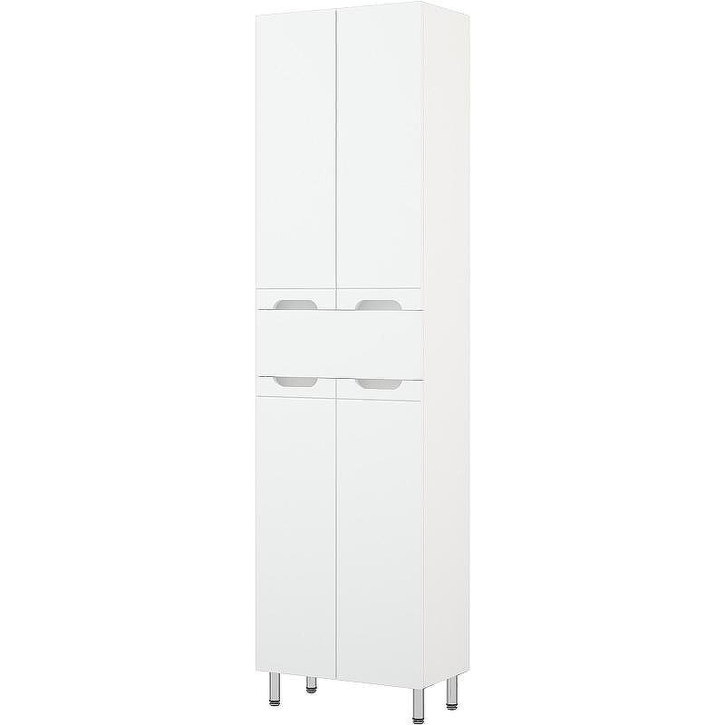 Шкаф пенал Corozo Лея 50 Z1 SD-00000001 Белый, купить, цена, заказать, магазин, доставка, скидка, промокод, купить, цена, заказать, магазин, доставка, скидка, промокод