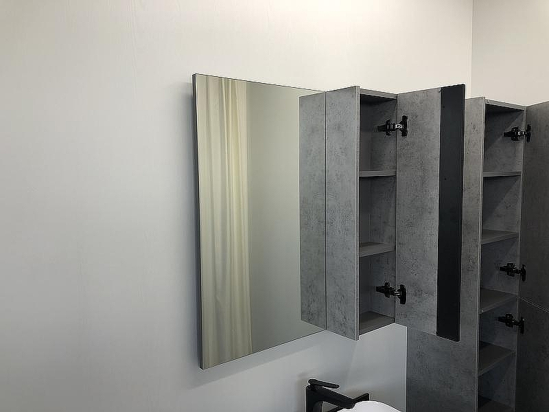 Зеркало со шкафом Comforty Эдинбург 75 00004149063 Бетон светлый, купить, цена, заказать, магазин, доставка, скидка, промокод, купить, цена, заказать, магазин, доставка, скидка, промокод