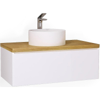 Тумба под раковину Jorno Solis New 100 SolN.01.100/P/W/JR подвесная Белая, купить, цена, заказать, магазин, доставка, скидка, промокод, купить, цена, заказать, магазин, доставка, скидка, промокод