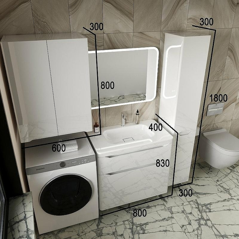 Тумба под раковину Style Line Марелла 80 Люкс Plus СС-00002402 Белый глянец антискрейтч, купить, цена, заказать, магазин, доставка, скидка, промокод, купить, цена, заказать, магазин, доставка, скидка, промокод