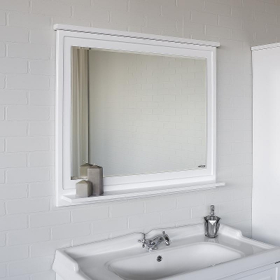 Зеркало Comforty Феррара 100 00004147993 Белый глянец