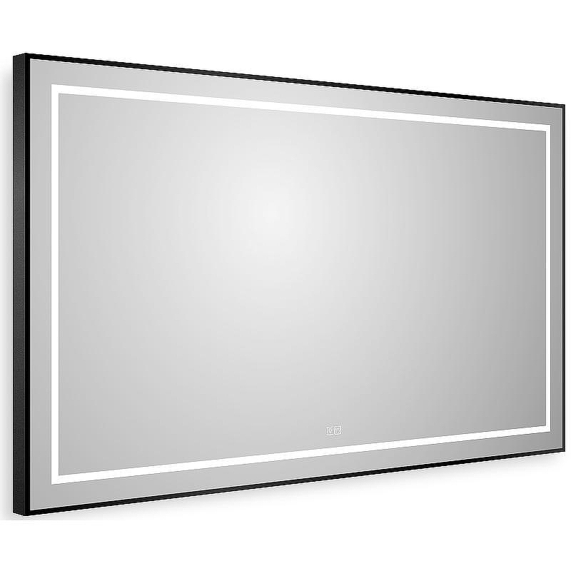 Зеркало BelBagno Kraft 140 SPC-KRAFT-1400-800-LED-TCH-WARM-NERO с подсветкой Черное с сенсорным выключателем и подогревом, купить, цена, заказать, магазин, доставка, скидка, промокод, купить, цена, заказать, магазин, доставка, скидка, промокод