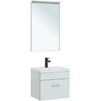 Комплект мебели для ванной Aquanet Верона 50 287633 подвесной Белый матовый, купить, цена, заказать, магазин, доставка, скидка, промокод, купить, цена, заказать, магазин, доставка, скидка, промокод