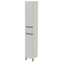 Шкаф пенал Orange Lyon 30 PLY 30-02KR с бельевой корзиной Белый, купить, цена, заказать, магазин, доставка, скидка, промокод, купить, цена, заказать, магазин, доставка, скидка, промокод