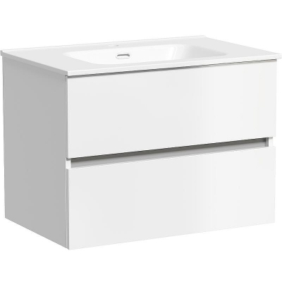 Тумба под раковину Sancos Urban 70 UR70W подвесная Белый глянец