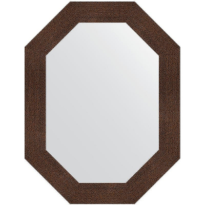 Зеркало Evoform Polygon 86х66 BY 7191 в багетной раме - Бронзовая лава 90