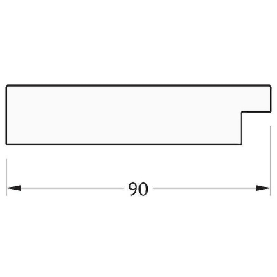 Зеркало Evoform Polygon 86х66 BY 7191 в багетной раме - Бронзовая лава 90